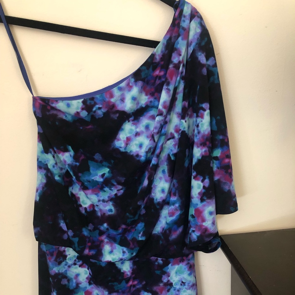 Jessica Simpson One shoulder mini knit dress,